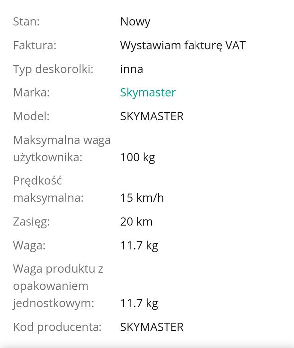 Deskorolka elektryczna