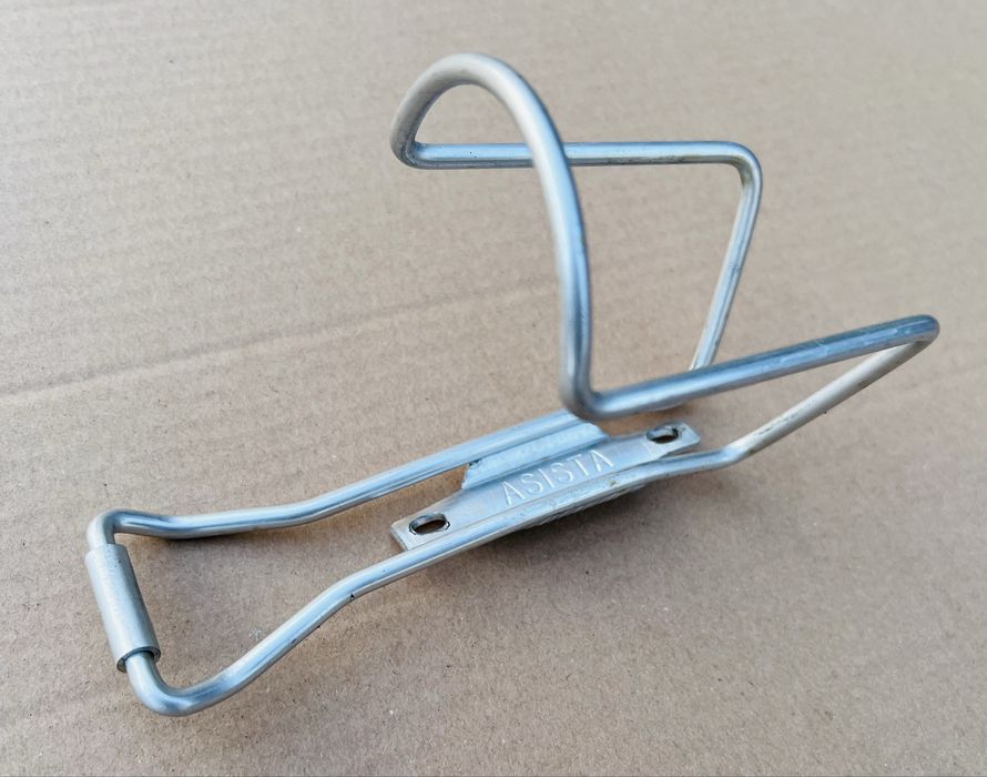 Uchwyt Aluminiowy na Bidon ASISTA Koszyk koszyczek Szosa Vintage Retro