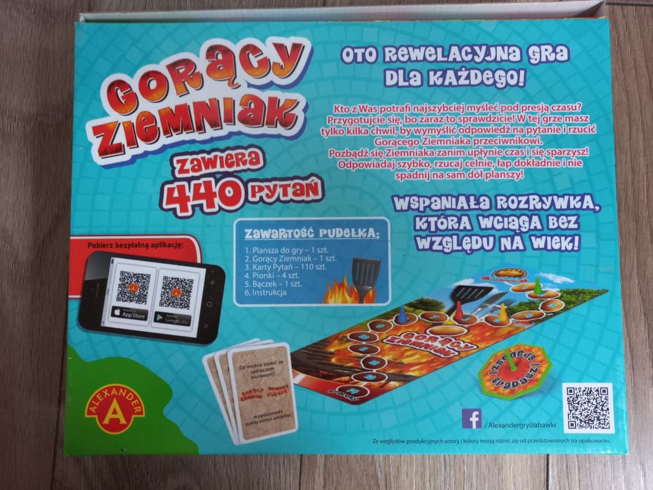 Gorący ziemniak. Gra dla dzieci