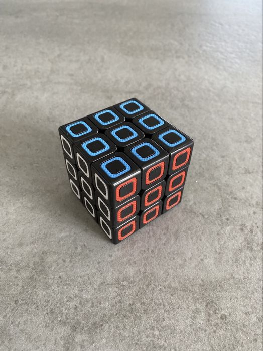 Кубик Рубіка 3×3 преміум чорний легке обертання