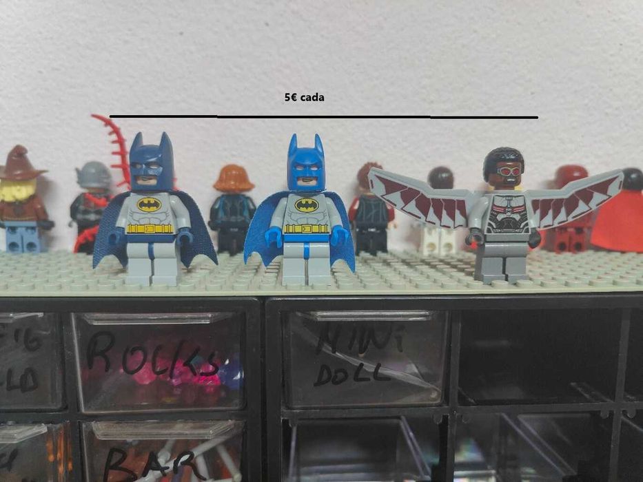 Lote Minifiguras Lego Super Herois