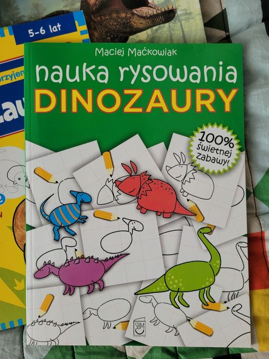 Książki o dinozaurach Zestaw