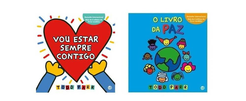 Todd Parr: O Livro da Paz/ Vou Estar Sempre Contigo -Desde 7,50€