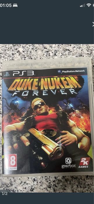 Caixa jogo Ps3 Duke Nuken Forever