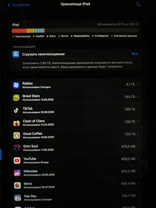 СРОЧНО! iPad Pro 12.9″ 128GB Wi-Fi —очень хорошее состояние