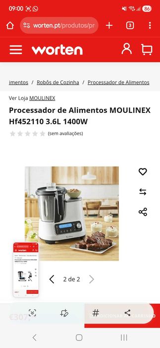 Robot cozinha moulinex