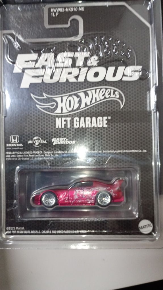 Suki's Honda S2000 wydanie NFT unikat !!! Hot Wheels Sklep