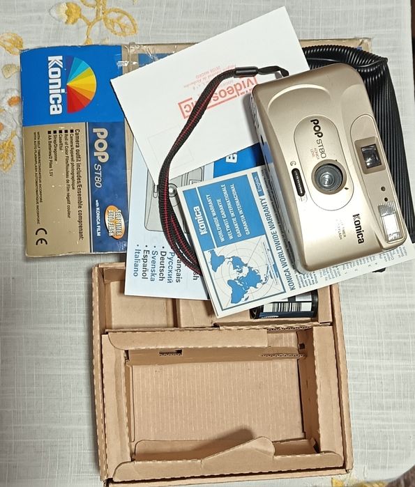 Konica pop ST80 com caixa original