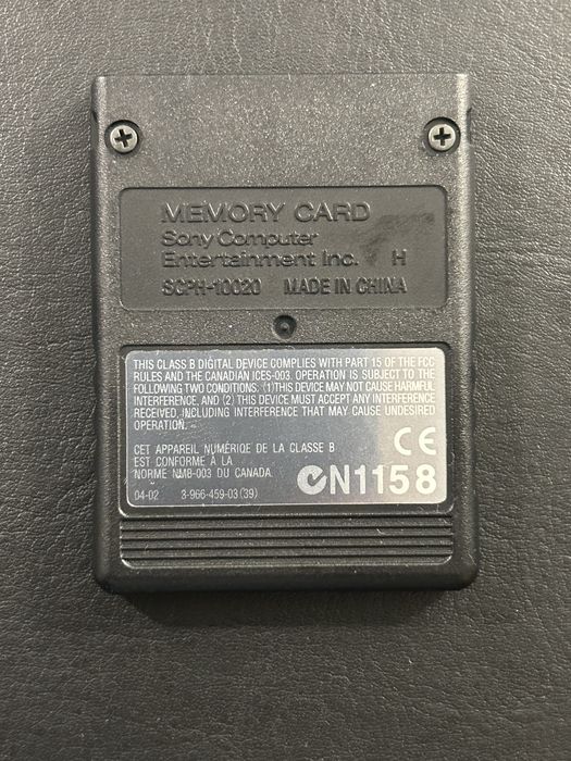 Cartao de memoria PS2 8MB