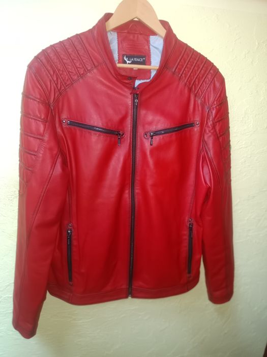 Kurtka skórzana Biker La Fenice Xl 58 jak nowa