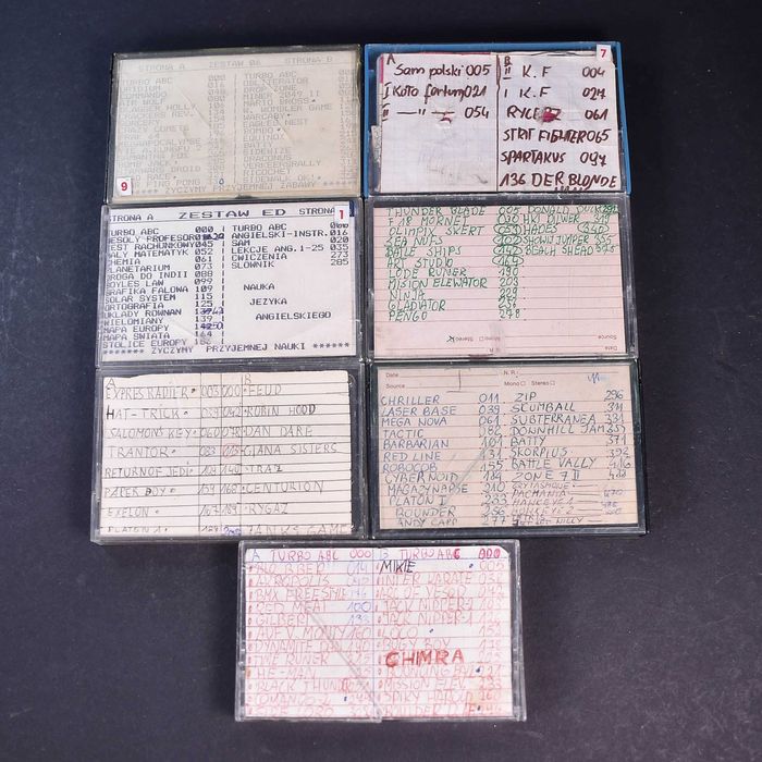 Zestaw Kaset do Commodore