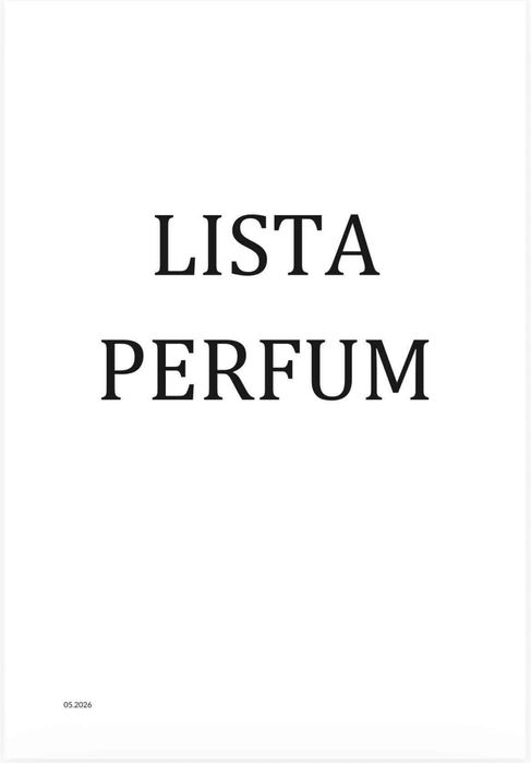 Luksusowe francuskie perfumy Glantier w okazyjnej cenie