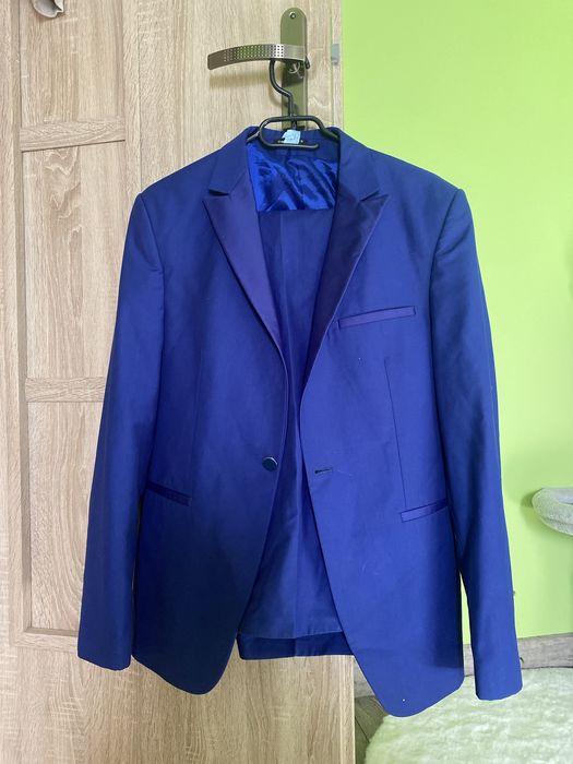 Garnitur Daniel Perry niebieski