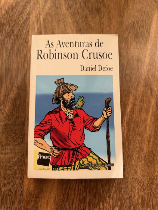 Livro “As Aventuras de Robinson Crusoe” de Daniel Defoe