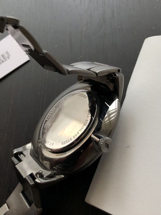 Fossil Minimalist fs 5459 stainless stell watch аналоговые часы