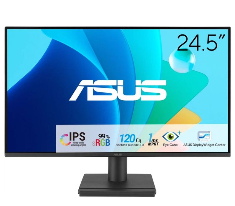 Монітор 24.5" Asus VA259HGA (90LM0AS1-B01171) -- FullHD IPS / 120Hz /