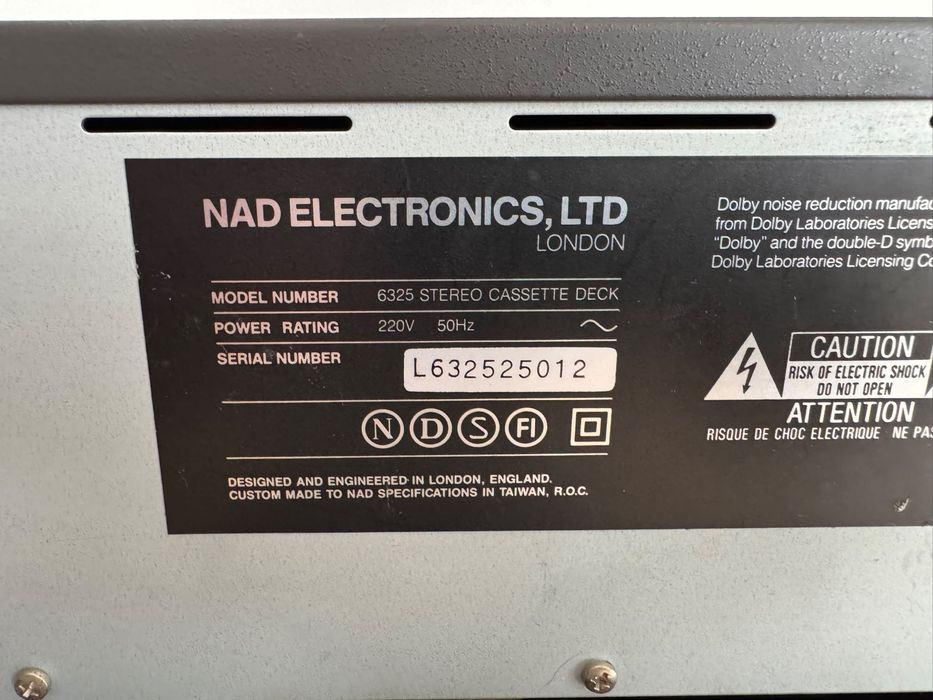 Magnetofon NAD 6325