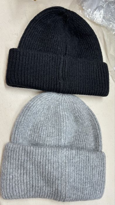 Шапка з вовни щерсть ангора люкс