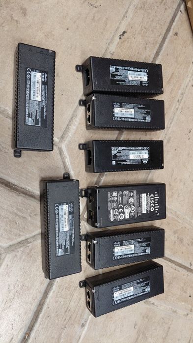 AIR-PWRINJ6 - 802.3at 30W, Cisco Power - oryginał Zasilacz PoE