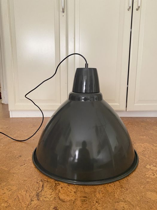 Candeeiro suspenso cinza IKEA