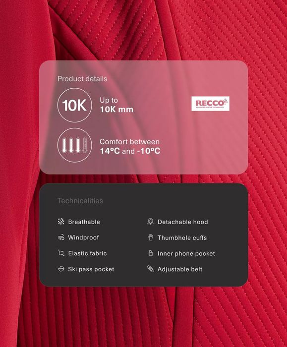 Macacão de Ski M (Novo)