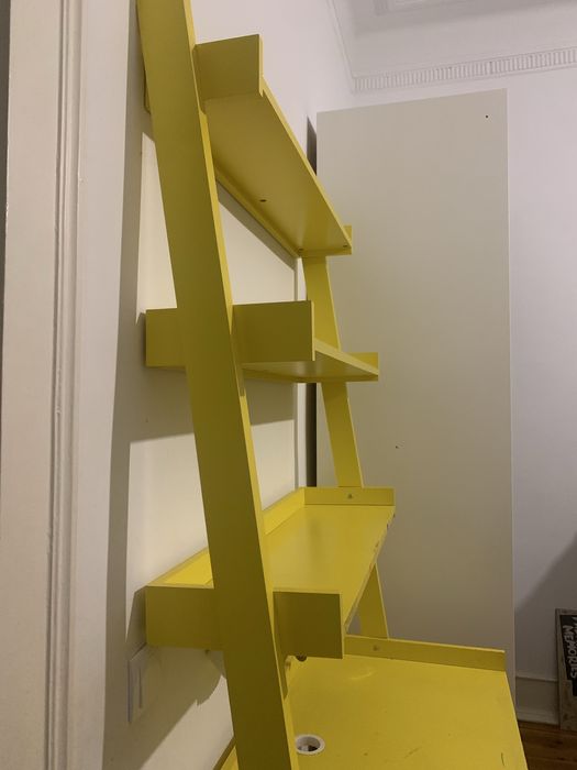 Estante/secretaria madeira x2