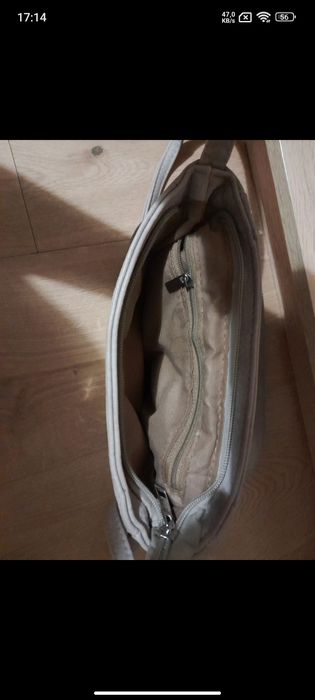 Torebka mała beżowa