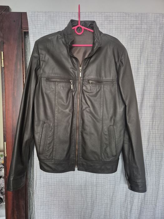 Męska Kurtka skórzana