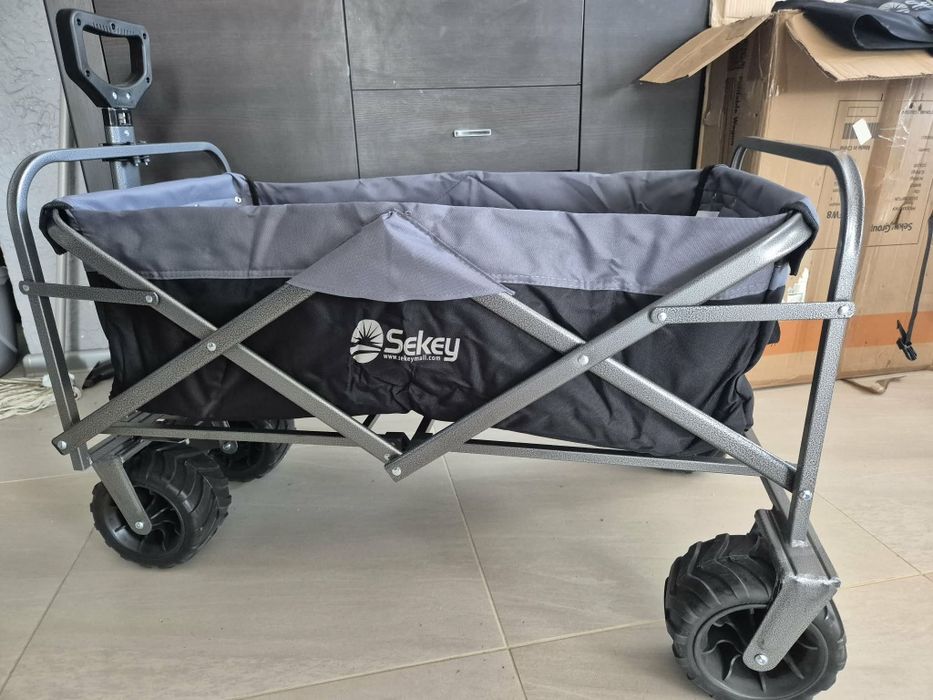 Wózek ręczny składany Sekey, z wysuwaną rączką 94L NOWY