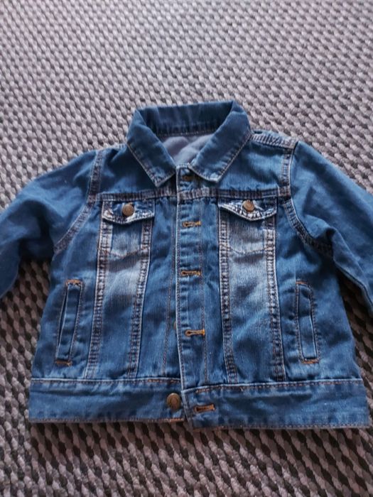 Kurtka jeansowa chłopięce r 92/98