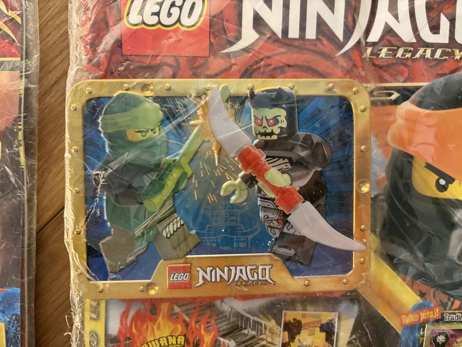 Lego gazetki ninjago 2 sztuki
