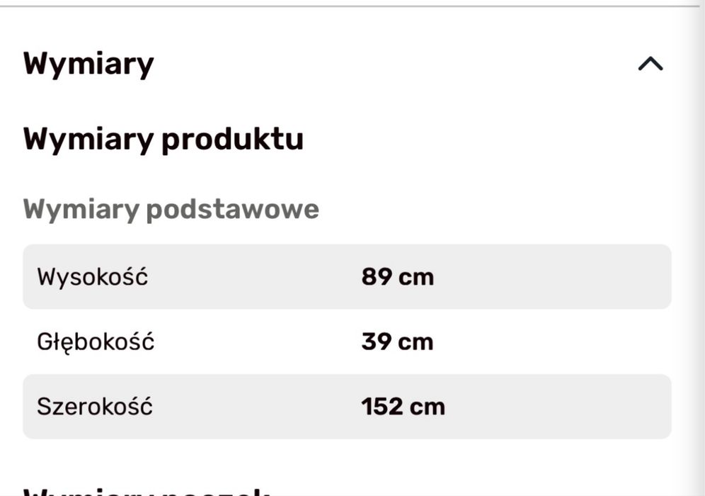 Komoda Irma  Kolekcja