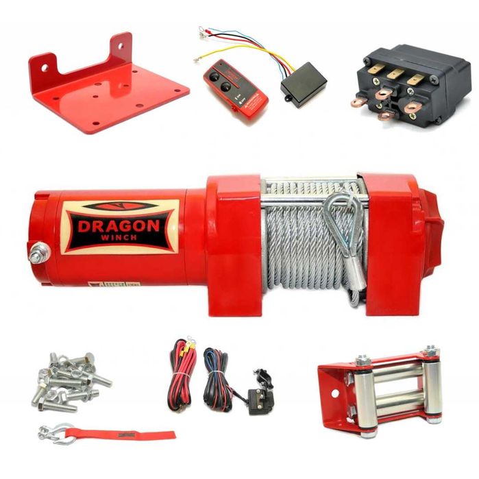 DRAGON WINCH MAVERICK 3500 ST wyciągarka uniwersalna atv quad grizzly
