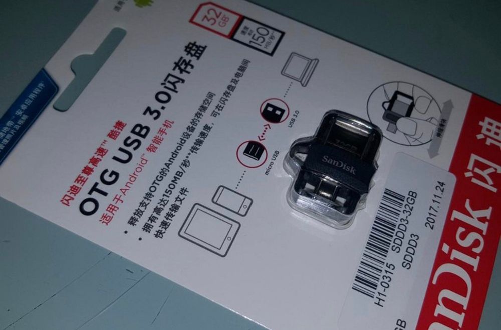 NOVA - Pen Drive Alta Velocidade, 32GB, USB/Micro