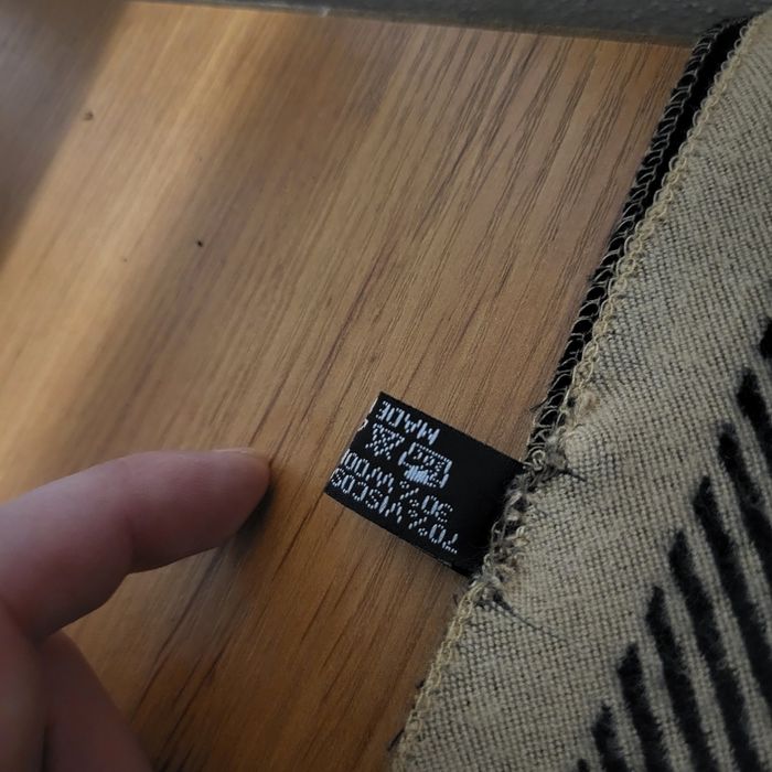 Szal chusta dwustronna Dior wełna