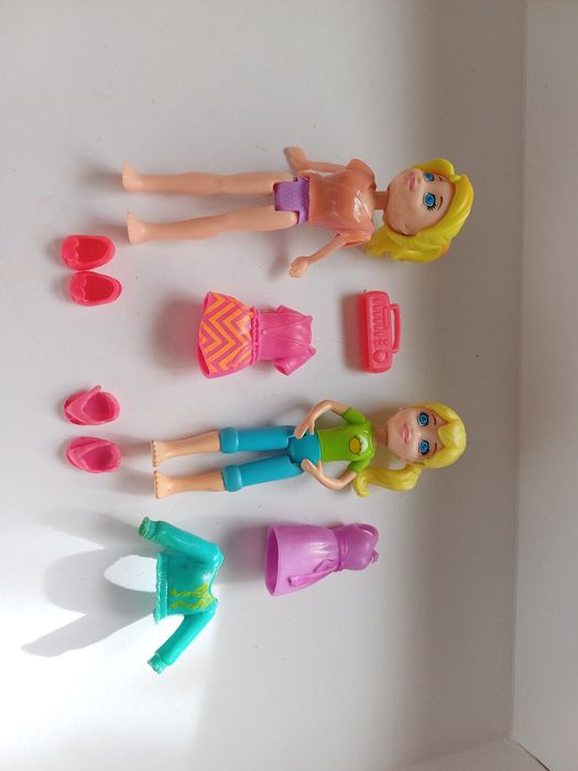 Polly pocket, bonecas e acessórios. Cada  conjunto 8€.