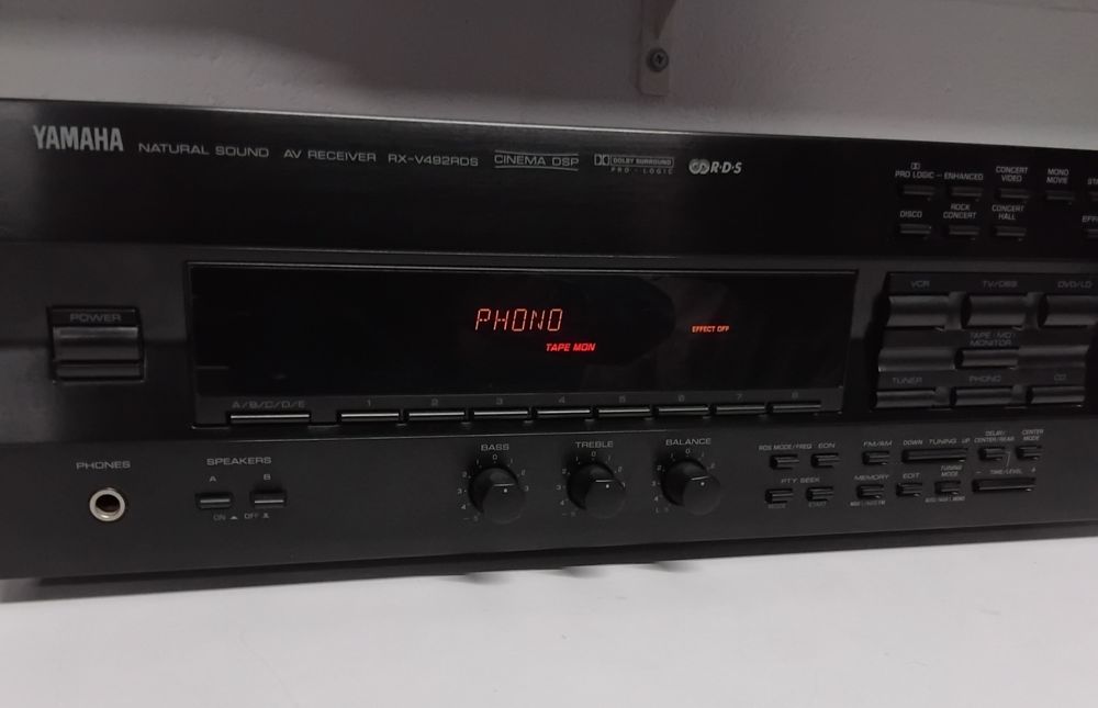 YAMAHA amplificador RX-V492