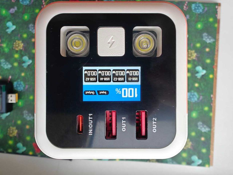 Power Bank QOOVI 50000mAh 100w Q50000 TFT PD SuperVOOC