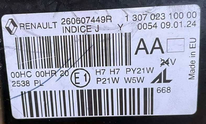 otica frontal ESQ renault megane III . fase 1 + 2