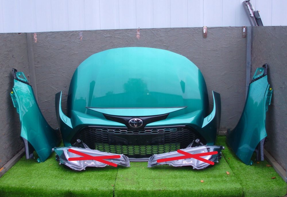 toyota corolla e21 hb, lifting gr sport przód blacharski