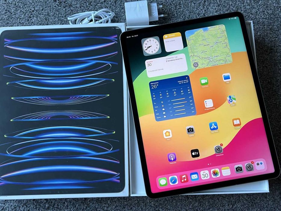 iPad Pro 12.9" 13" 5 GENERACJA M1 256GB Wifi Cellular LTE 5G Bat97%