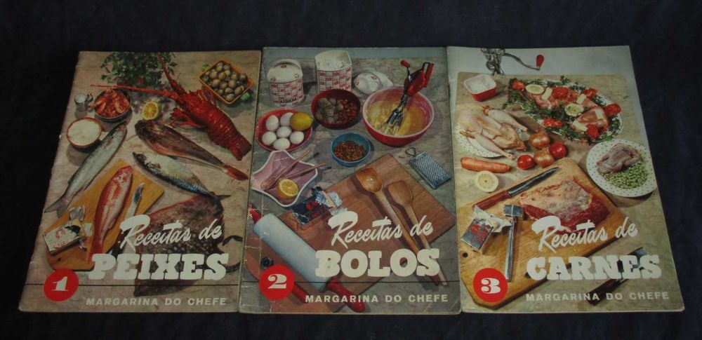 Livros Receitas Margarina do Chefe