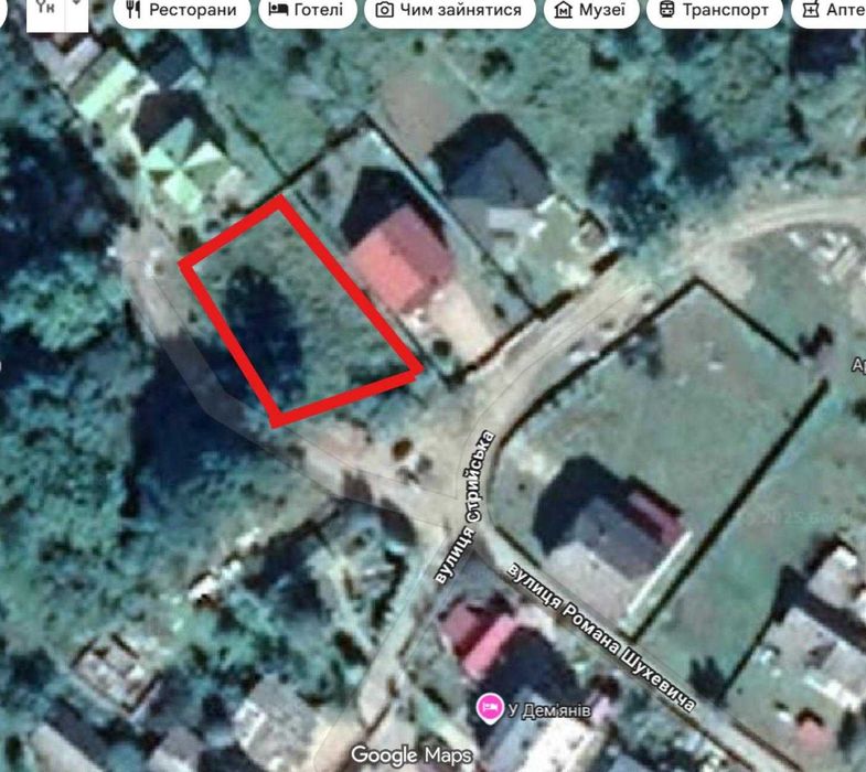 Земля Будівництво Сколе  Стрийський, Львівська область