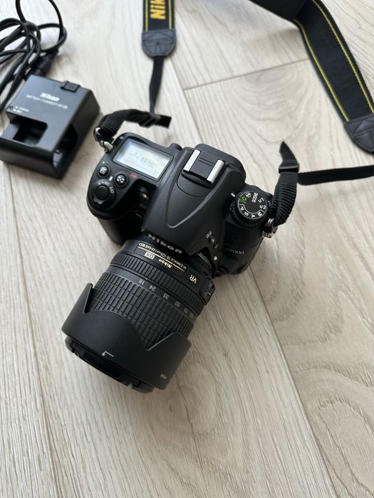 #4877美品♪☆Wi-Fi付＆ショット数5647回!☆ Nikon D7000 Фотоаппарат Nikon D7000 18-105VR Kit (VBA290K001) купить на