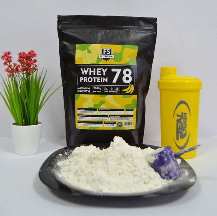 Акция!! 4 кг протеин + подарок ( Whey Protein 78%)Европейское качество
