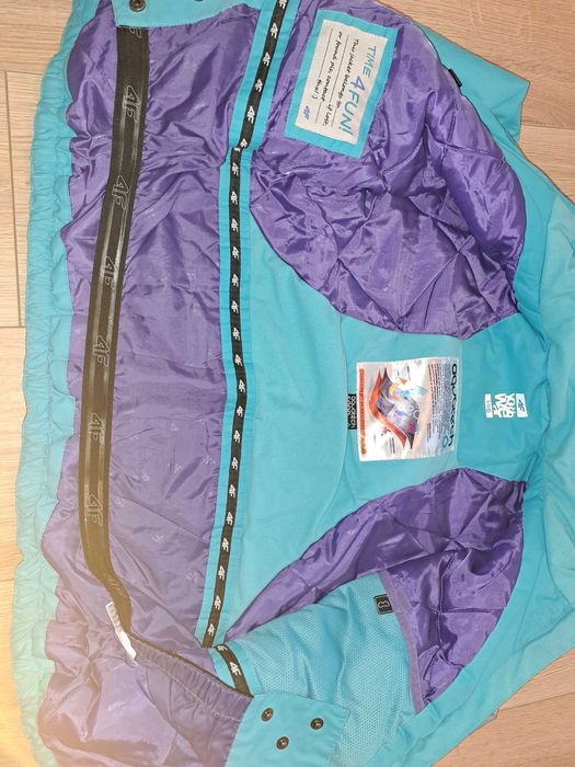 Kurtka narciarska 4F dziewczęca