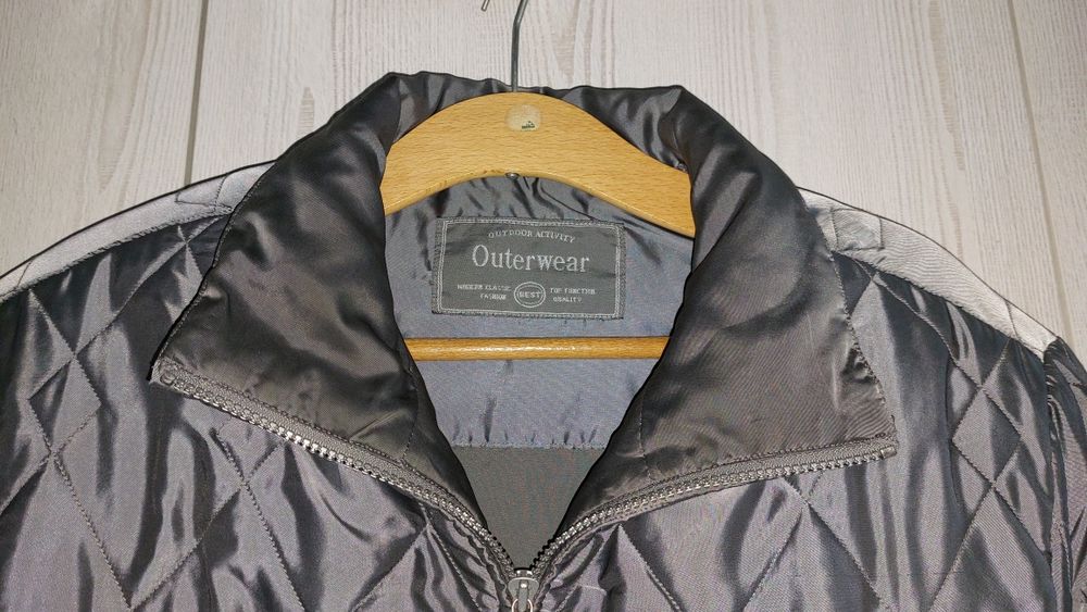 Kurtka szara Outer wear, rozmiar 50, jesień, wiosna