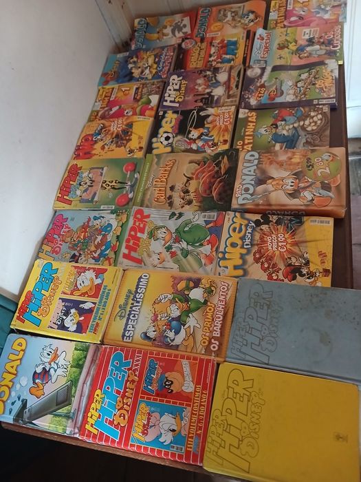 Livros de banda desenhada antigos