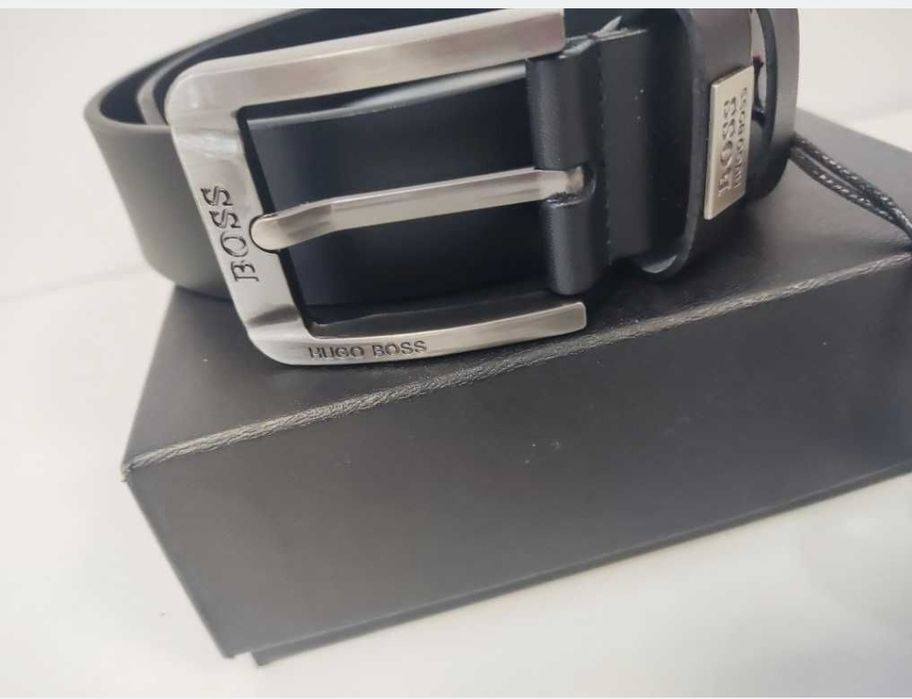 Pasek męski nowy, skóra 34.43