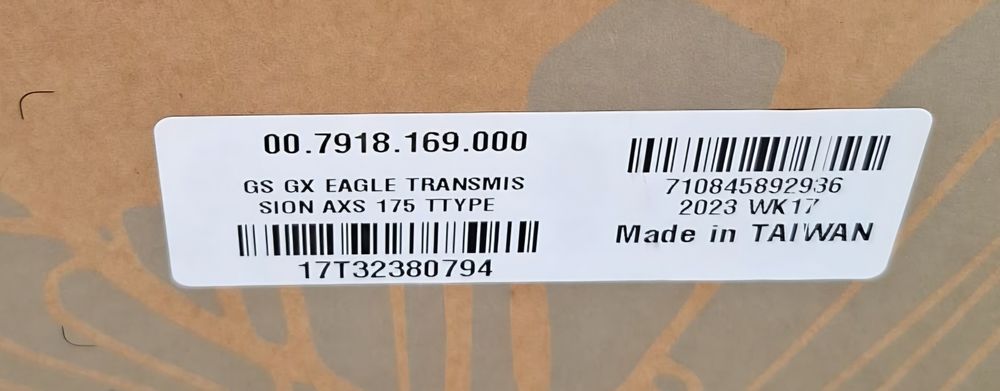 SRAM GX T Type kompletna grupa